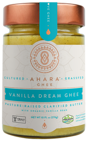 Grass-Fed Vanilla Dream Ghee | Ahara Rasa
