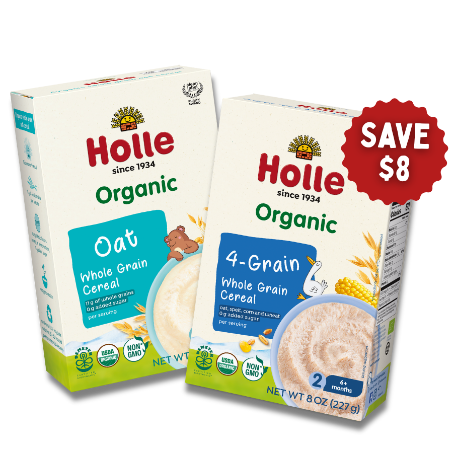 Holle Cereal Bundle: Oat & 4-Grain
