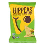 Hippeas Sea Salt & Lime Tortilla Chips - 12 Pack - 5 Oz. Each