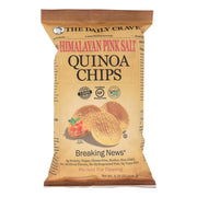 The Daily Crave - Quinoa Chips Himalayan Pink Salt - Case Of 8 - 4.25 Oz