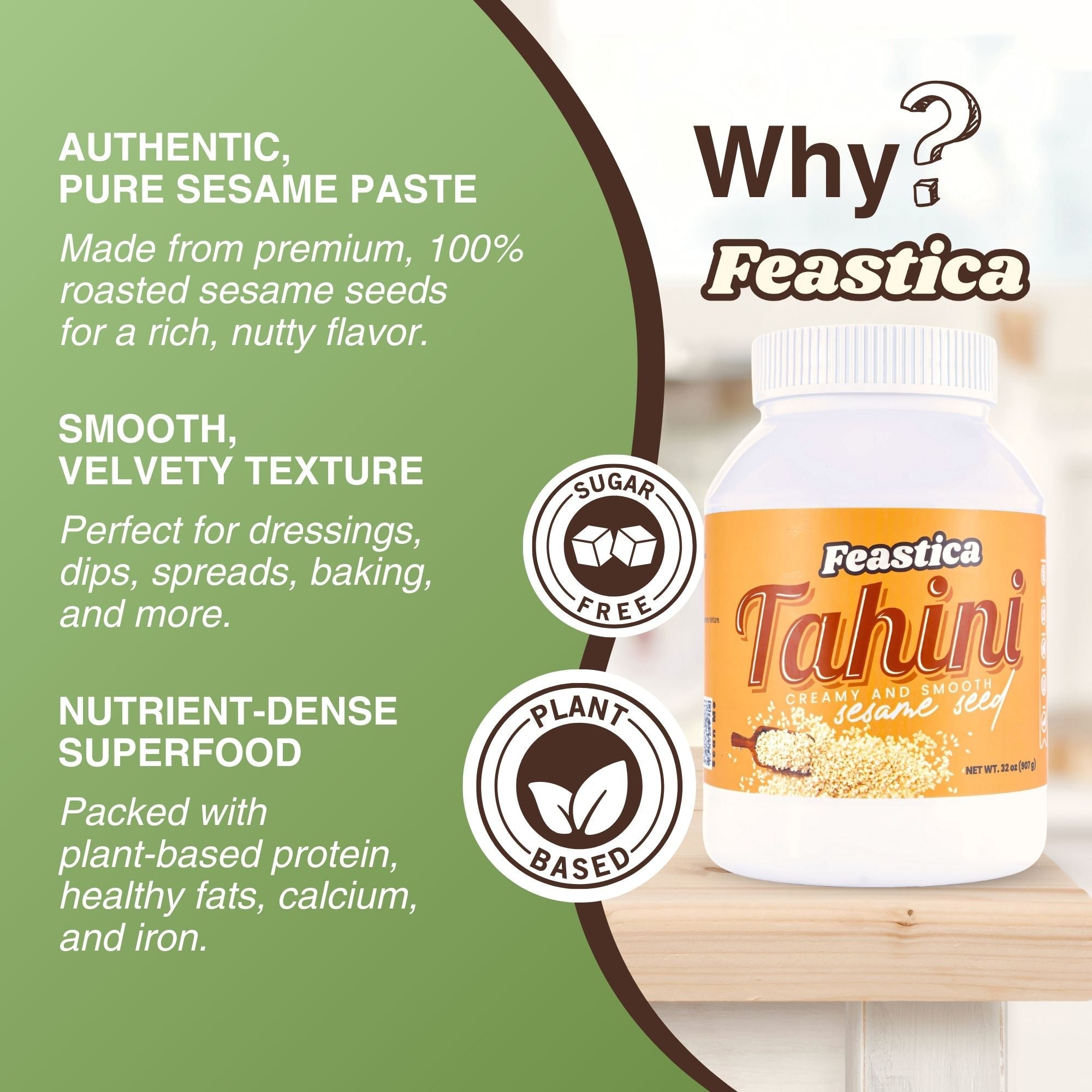 100% Natural Tahini