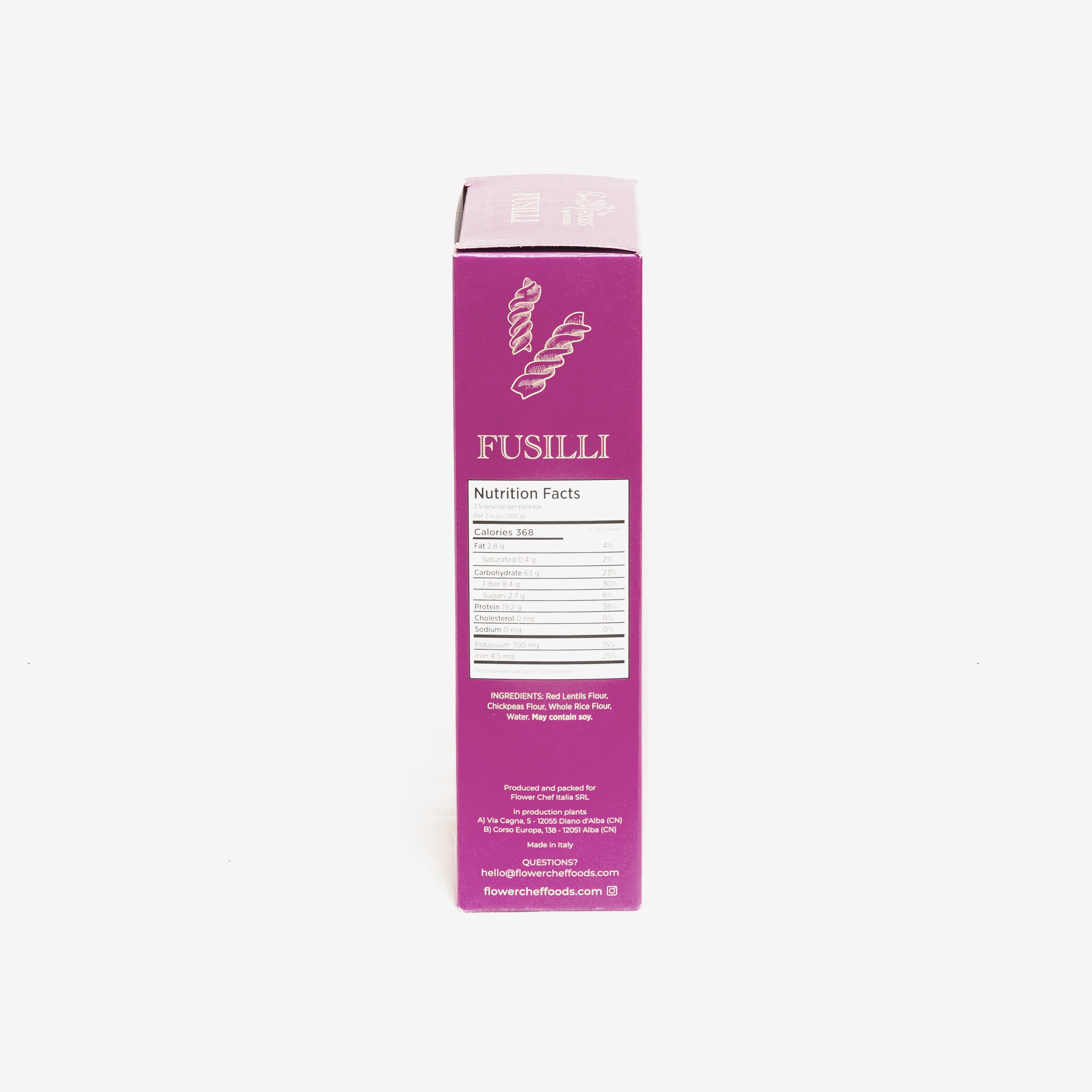 Artisanal Gluten Free & High Protein Pasta - Fusilli - 6 pack