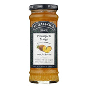 St Dalfour Pineapple Mango Fruit Spread - Deluxe 100% Fruit - 10 Oz - Pack of 6