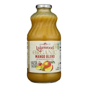 Lakewood Organic Mango Juice Blend - 32 oz  - Pack of 6 - Antioxidant Rich