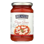 DeLallo Italian Pizza Sauce | Authentic Tomato Sauce, 6 Jars (12.3 fl oz ea) | Kosher, Gluten-Free