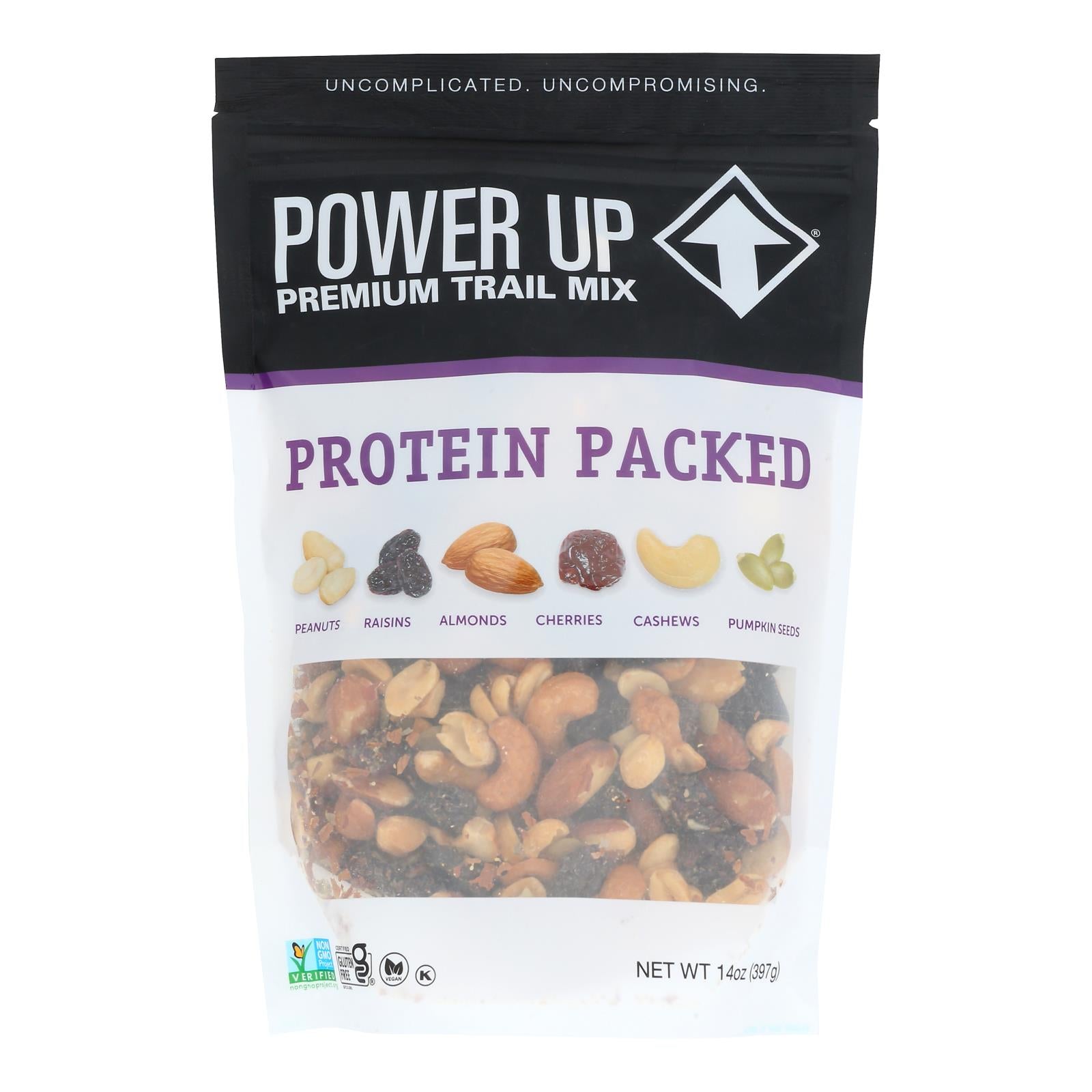 Gourmet Nut - Trail Mix Protein Packed - Case Of 6 - 14 Oz