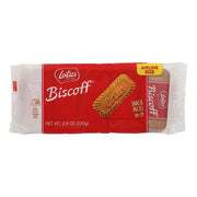 Lotus Biscoff XL Caramelized Cookies, 2-Pack Airline Size (Case of 8, 8.8 Oz Total) - Non-GMO, Vegan Snack Biscuits