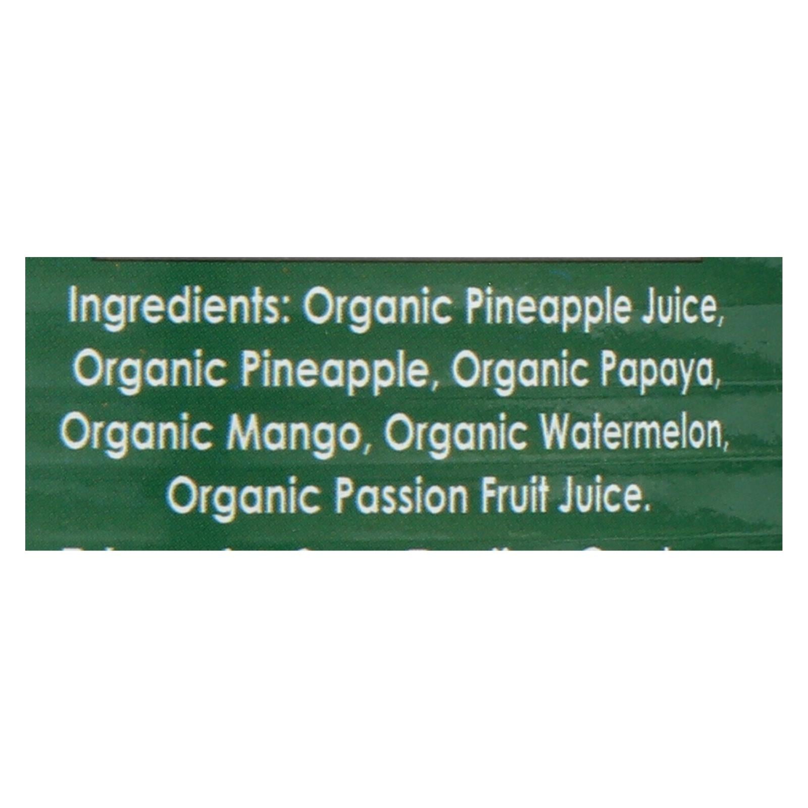 Native Forest Organic Tropical Fruit Salad (6-Pack, 14 Oz Cans) - Vegan, Non-GMO, Canned Pineapple, Mango & Papaya Mix in Juice - Kosher Certified