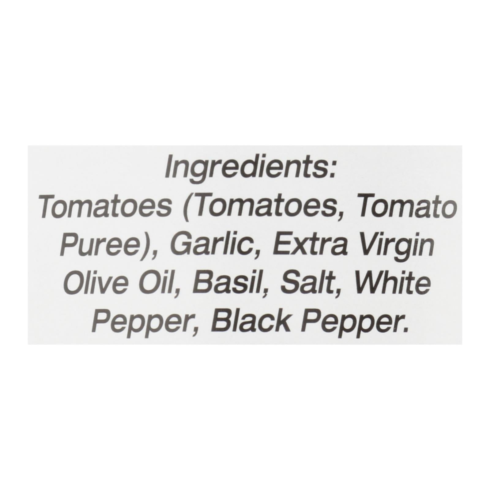 Monte Bene Garlic Marinara Pasta Sauce (Case of 6) | 24 Fl Oz Jars | Gluten-Free, Non-GMO, No Added Sugar | Italian Tomato & Herb Sauce