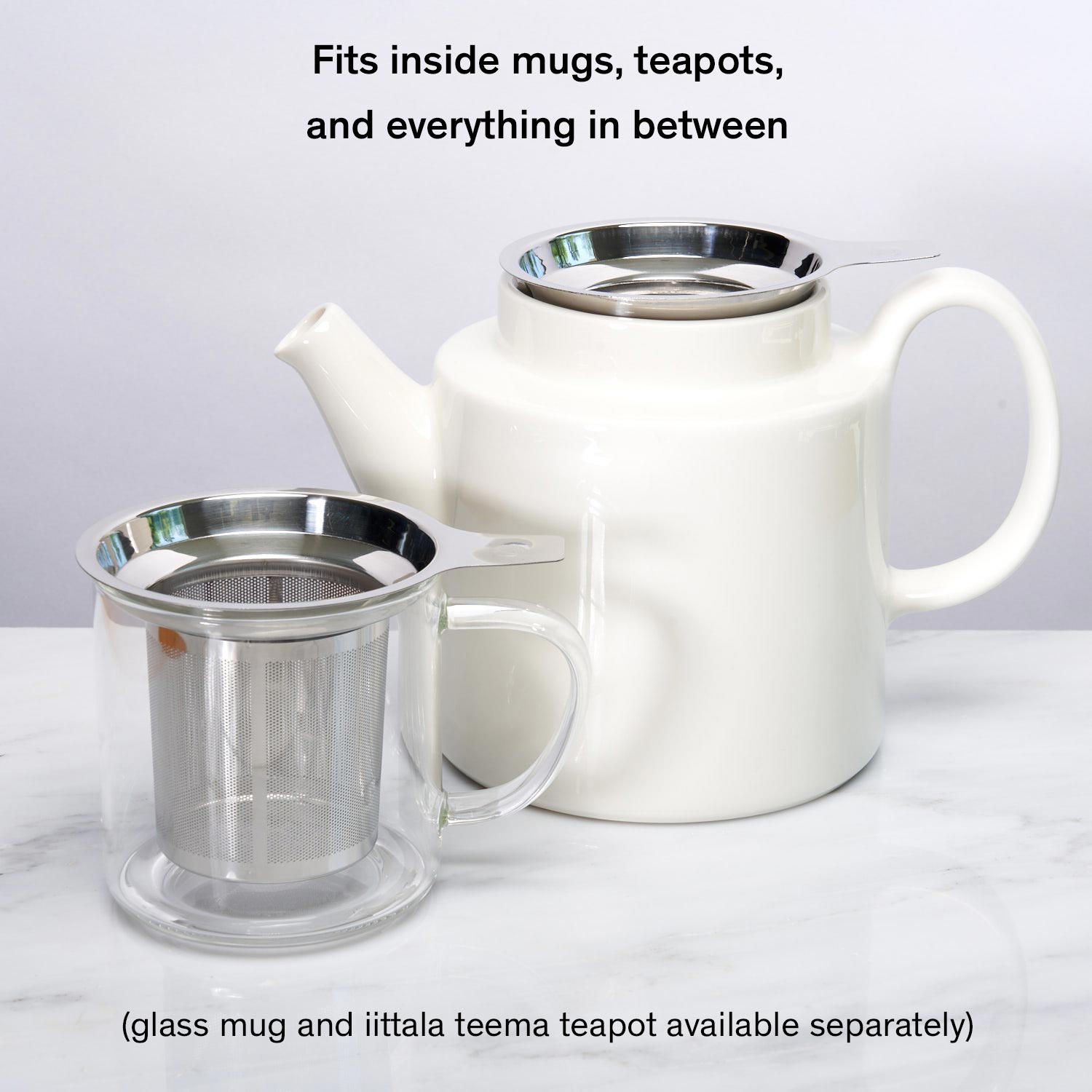 One Cup Infuser - Ditch the tea ball, this infuser is a game changer.