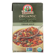 Dr. McDougall's Organic Lentil Vegetable Soup Six-Pack, 18 Oz. Each