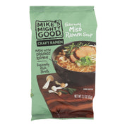 Mike's Mighty Good Savory Miso Ramen Soup Bowls, 2.1 oz, Pack of 7
