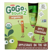 Gogo Squeez Apple Cinnamon Applesauce Variety Pack, 3.2 oz (Pack of 12)
