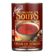 Amy's Organic Low-Fat Cream of Tomato Soup, 14.5 oz (Pack of 12)