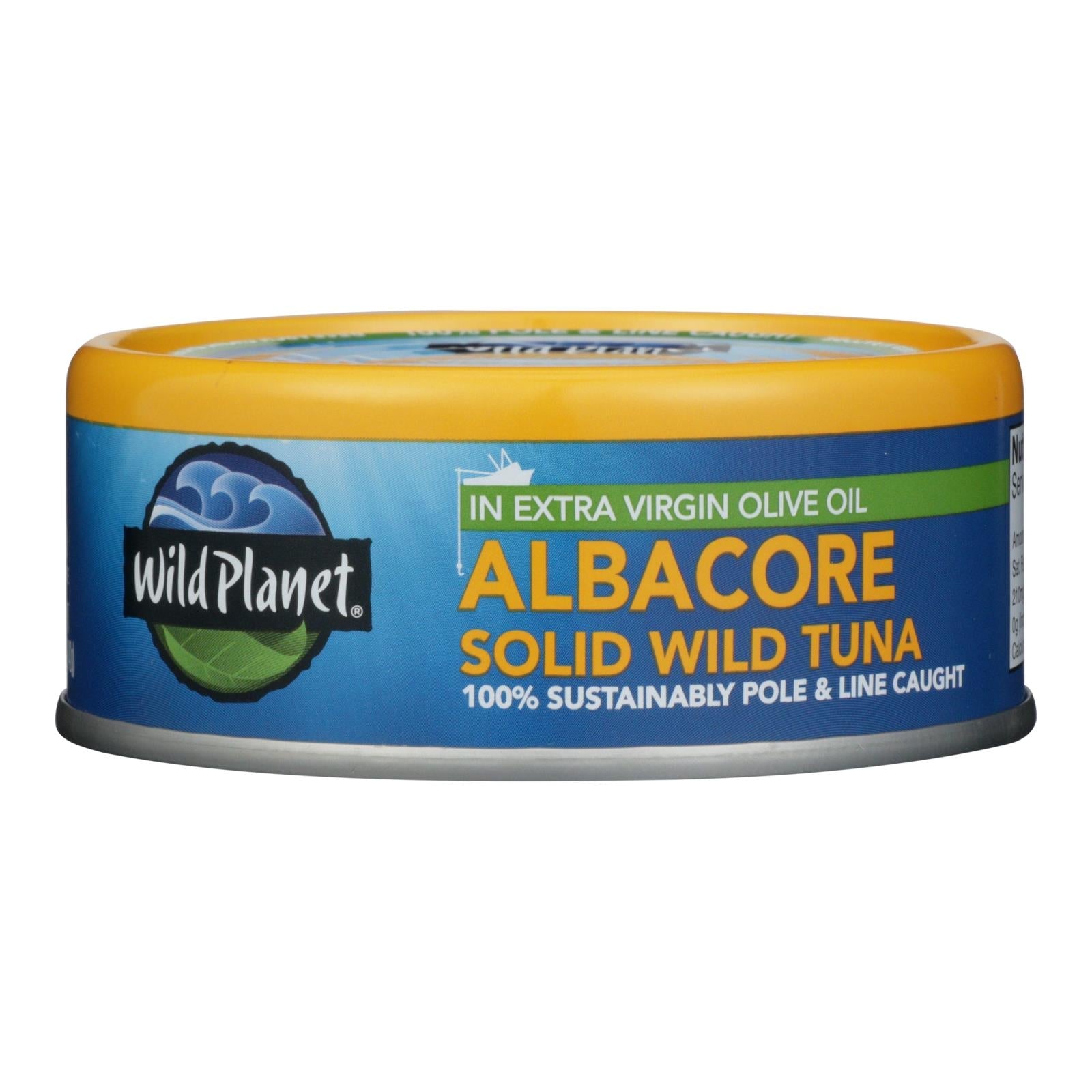 Wild Planet Wild Albacore Tuna in Extra Virgin Olive Oil (Pack of 12 - 5 oz.)