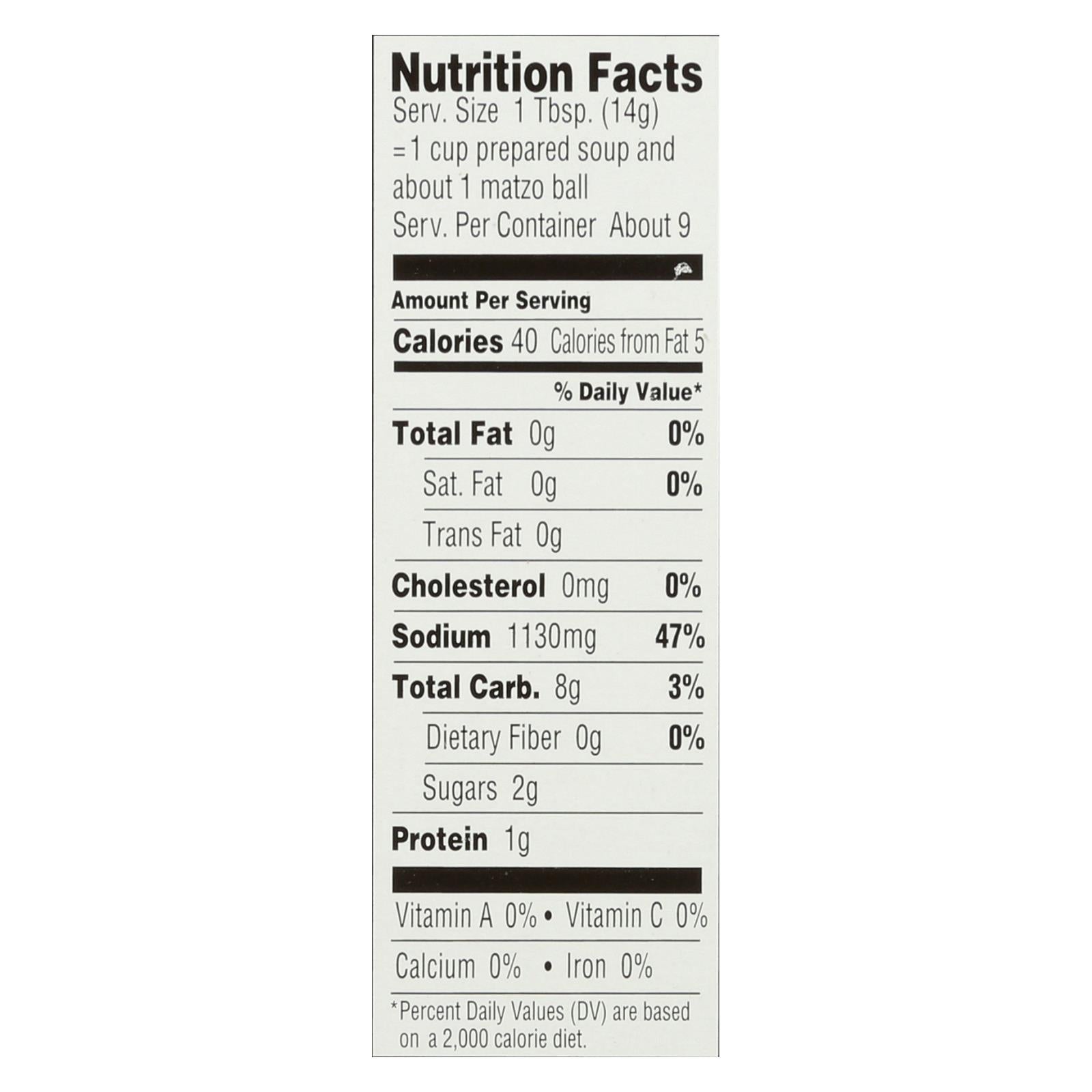 Manischewitz Matzo Ball & Soup Mix for Wholesome Comfort (Pack of 24)