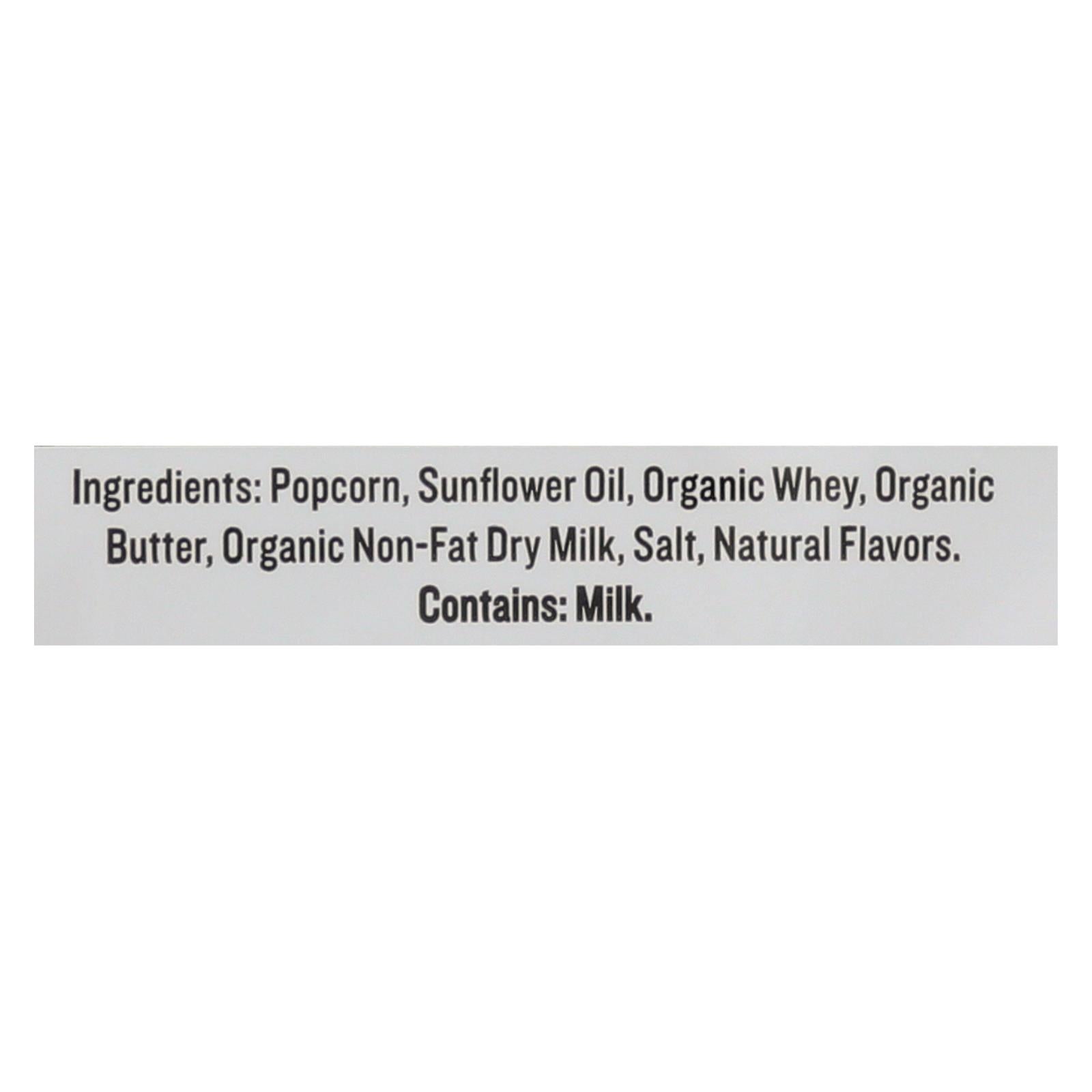 Skinnypop Real Butter Popcorn, 4.4 Oz. (Pack of 12)