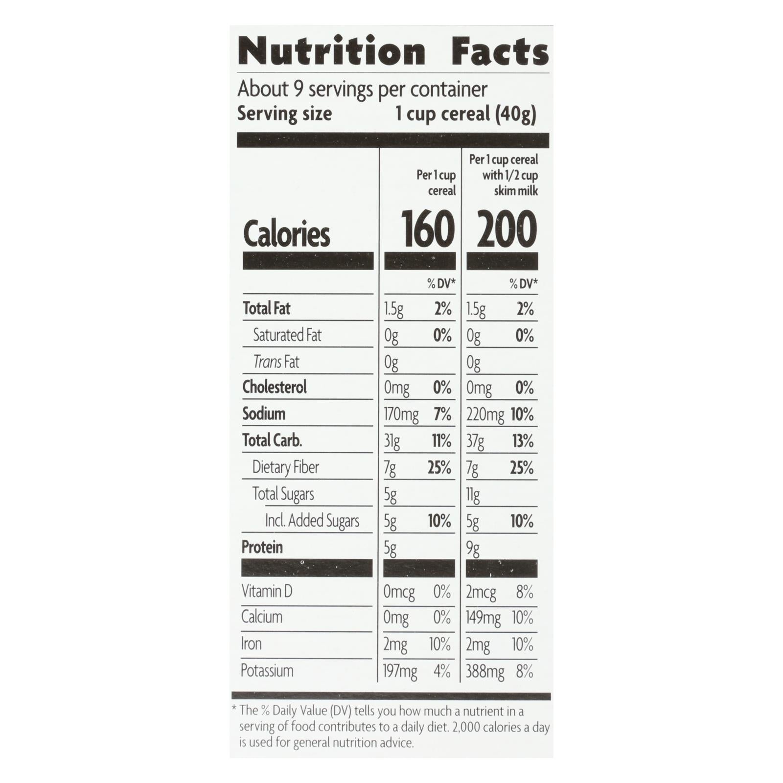 Nature's Path Organic Heritage Flakes Cereal, Rich in Whole Grains & Fiber (Pack of 12)