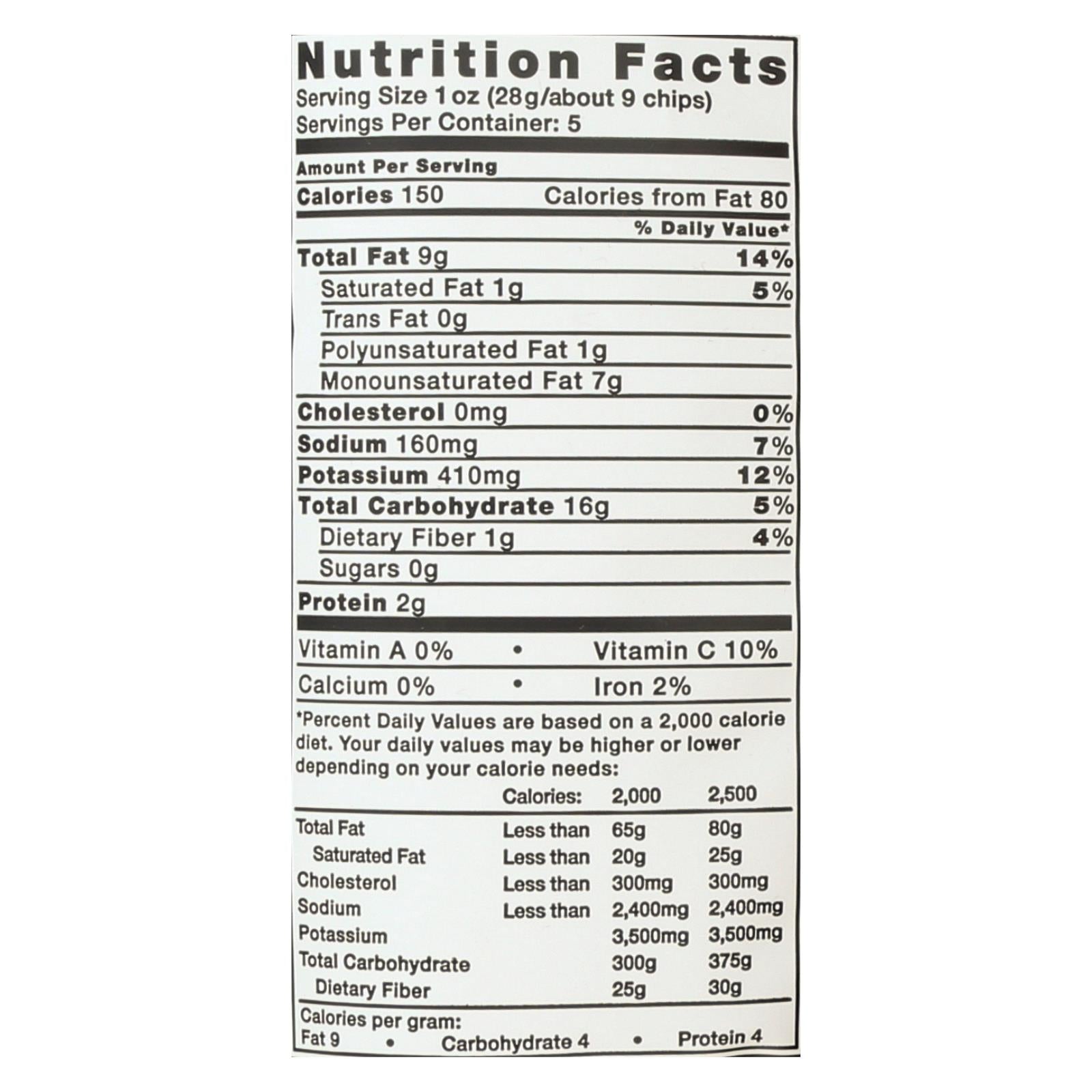 Kettle Brand Salt & Pepper Chips (Case of 15 - 5oz)