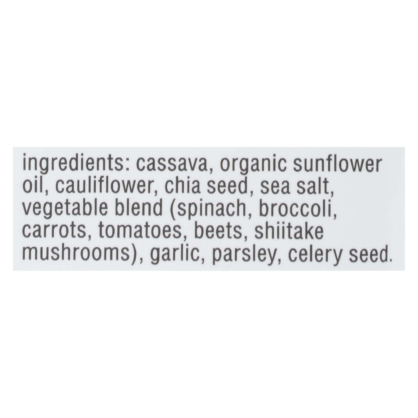 From The Ground Up Tort Chips Cauliflower Sea Salt 4.5 Oz (Pack of 12)