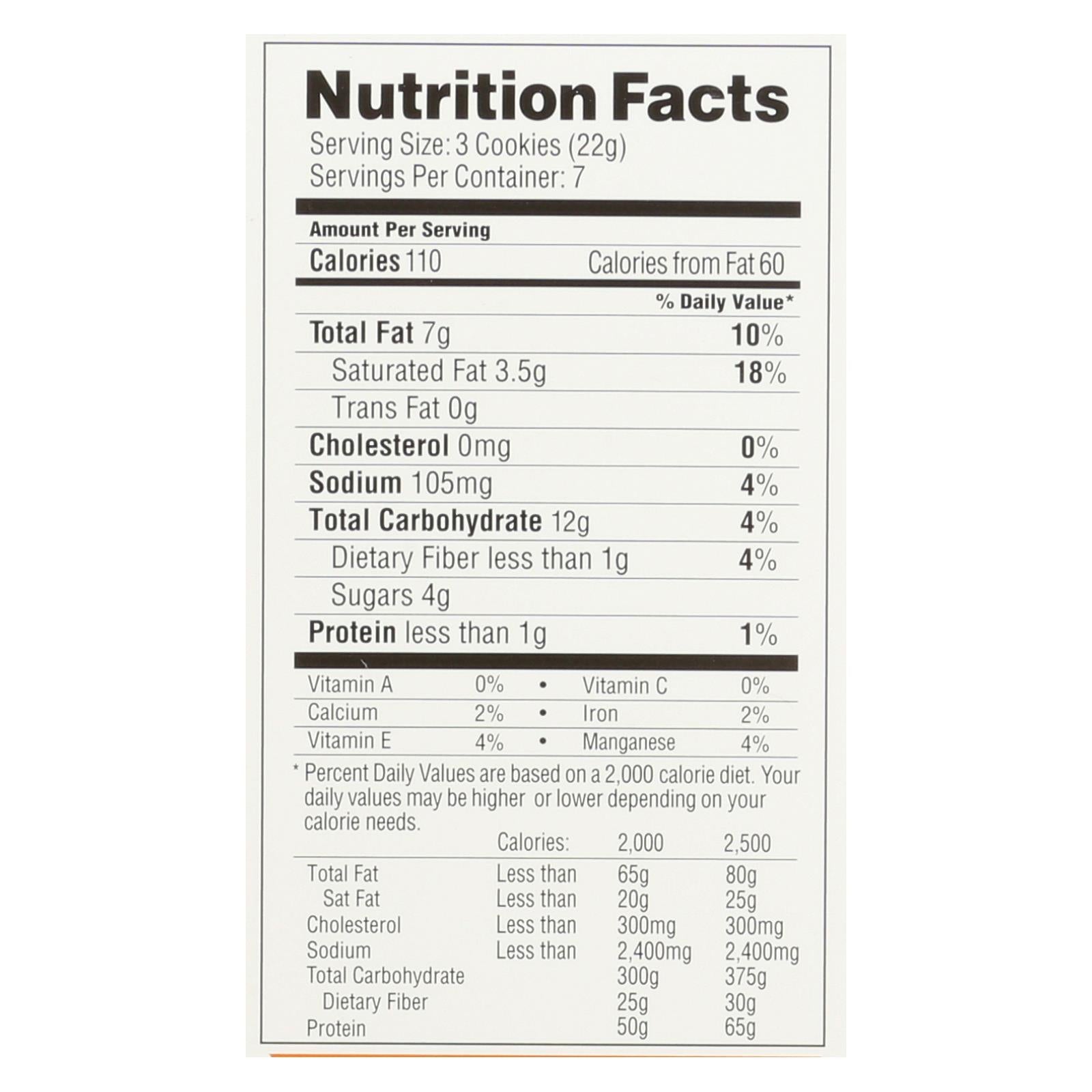 Simple Mills Crunchy Toasted Pecan Cookies (Pack of 6 - 5.5 Oz.)