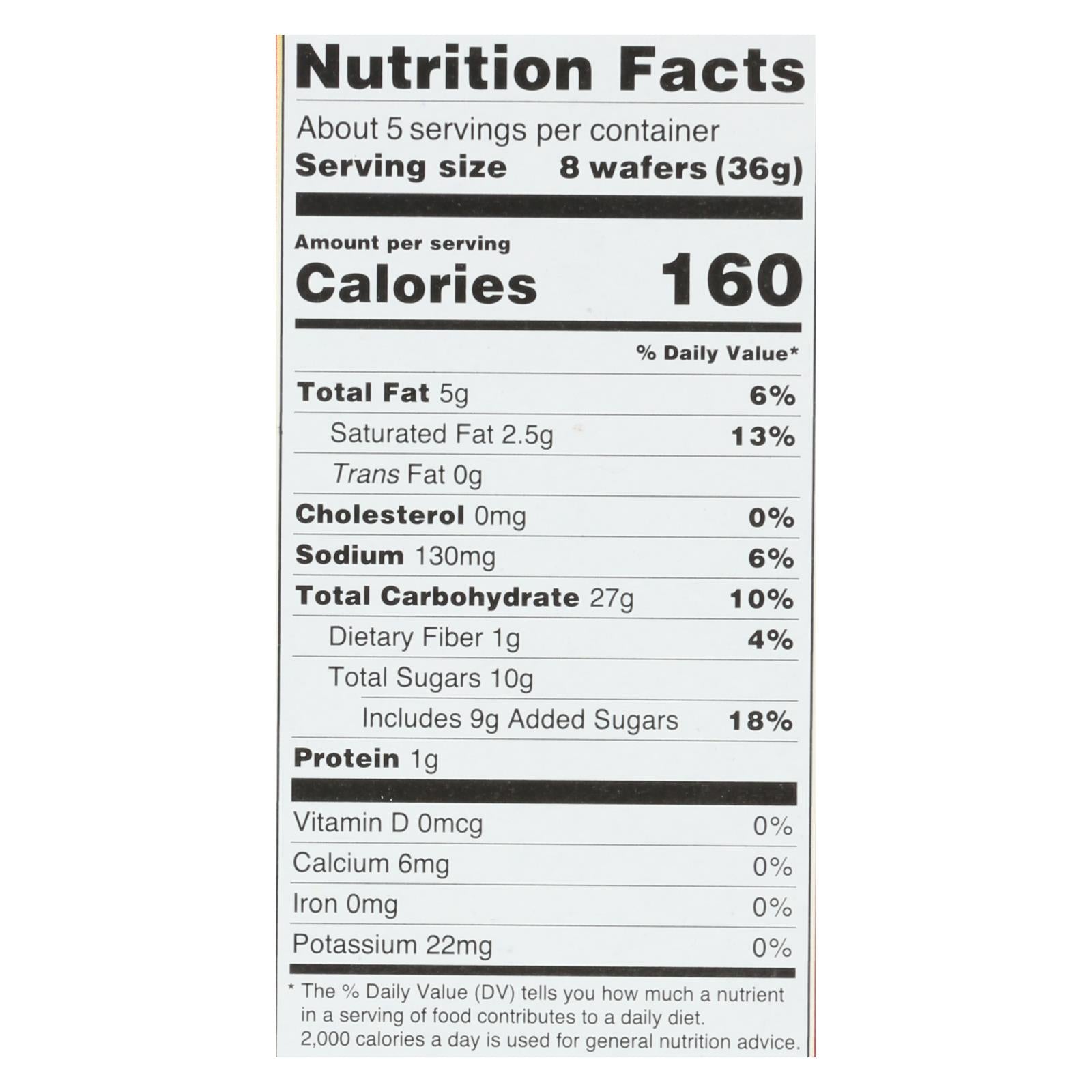 Kinnikinnick Vanilla Wafer Cookies (Pack of 6 - 6.3 Oz.)