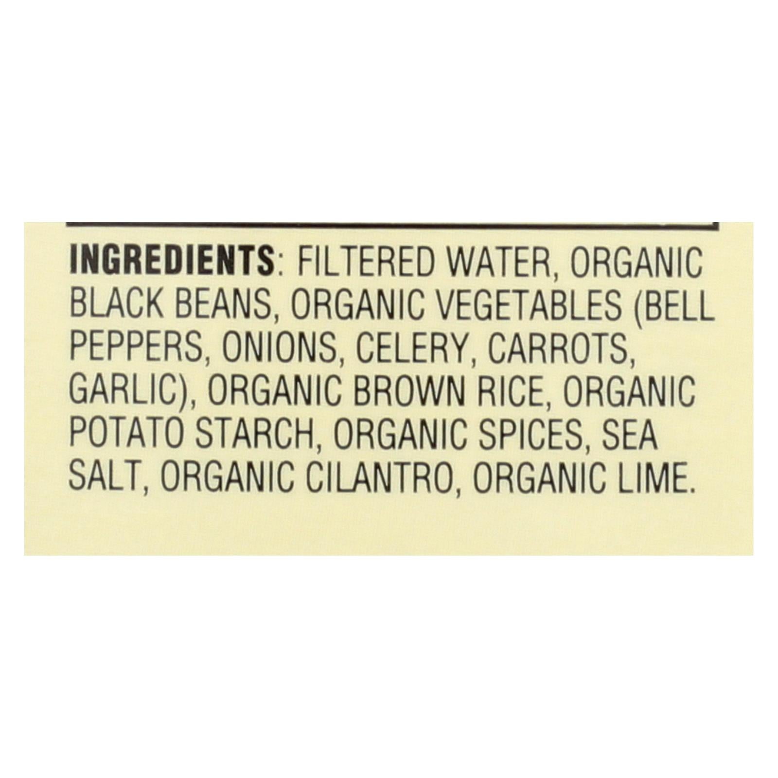 Dr. McDougall's Low Sodium Organic Black Bean Soup (Pack of 6 - 18 Oz.)