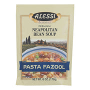 Alessi Neapolitan Bean Soup, Pasta Fazool, 6 oz (Case of 6)