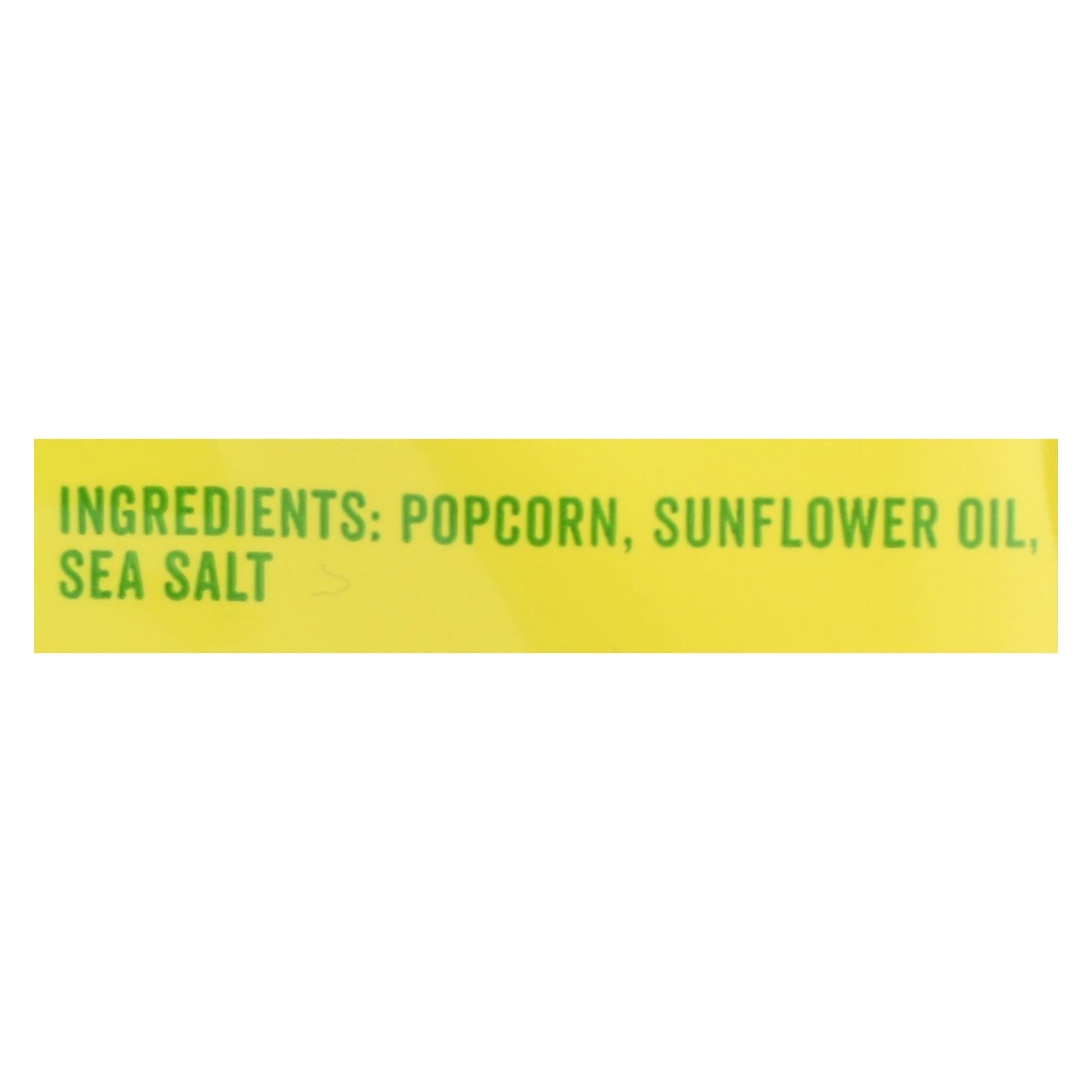 Boomchickapop Angie's Kettle Corn Popcorn - Sea Salt - Pack of 4, 6.6 Oz Bags