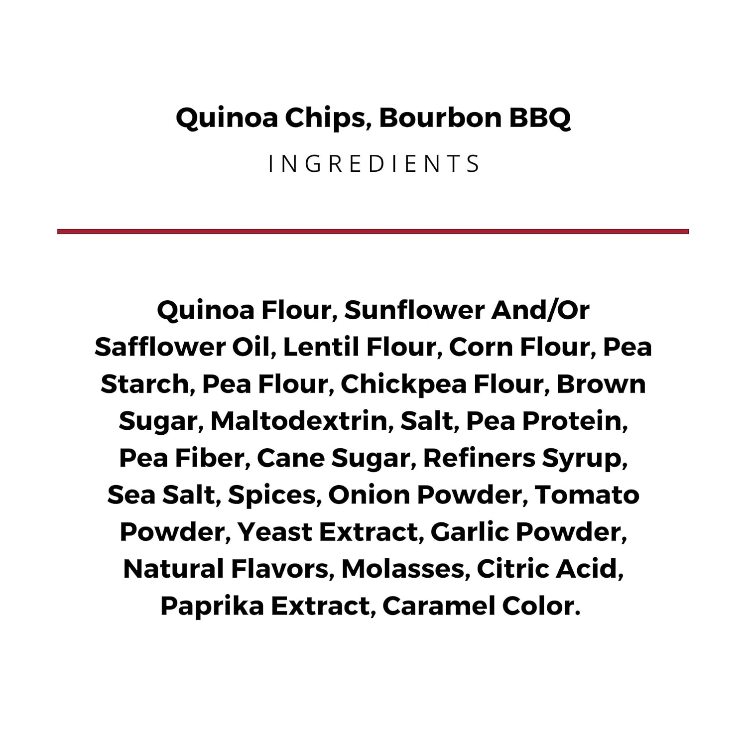 The Daily Crave Bourbon BBQ Quinoa Chips, 4.25 oz, Pack of 8