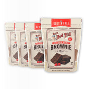 Bob's Red Mill Gluten-Free Brownie Mix, Classic Chocolate, 4 Pack, 21 Oz.