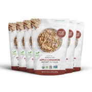 One Degree Organic Foods Sprouted Rolled Oats, Apple Cinnamon, 18 oz, 6-Pack
