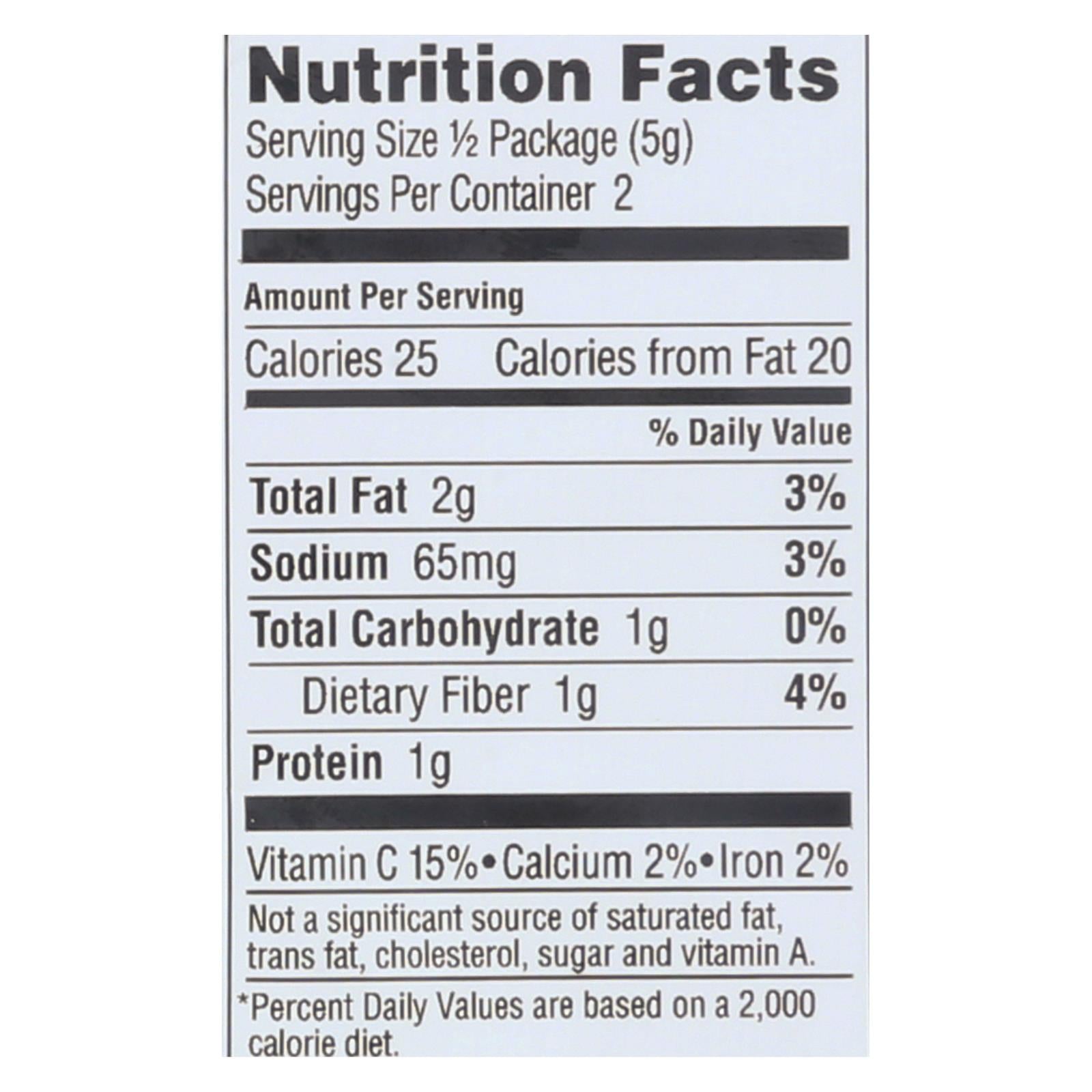 Gimme Organic Roasted Sesame, 0.35 oz., Case of 12
