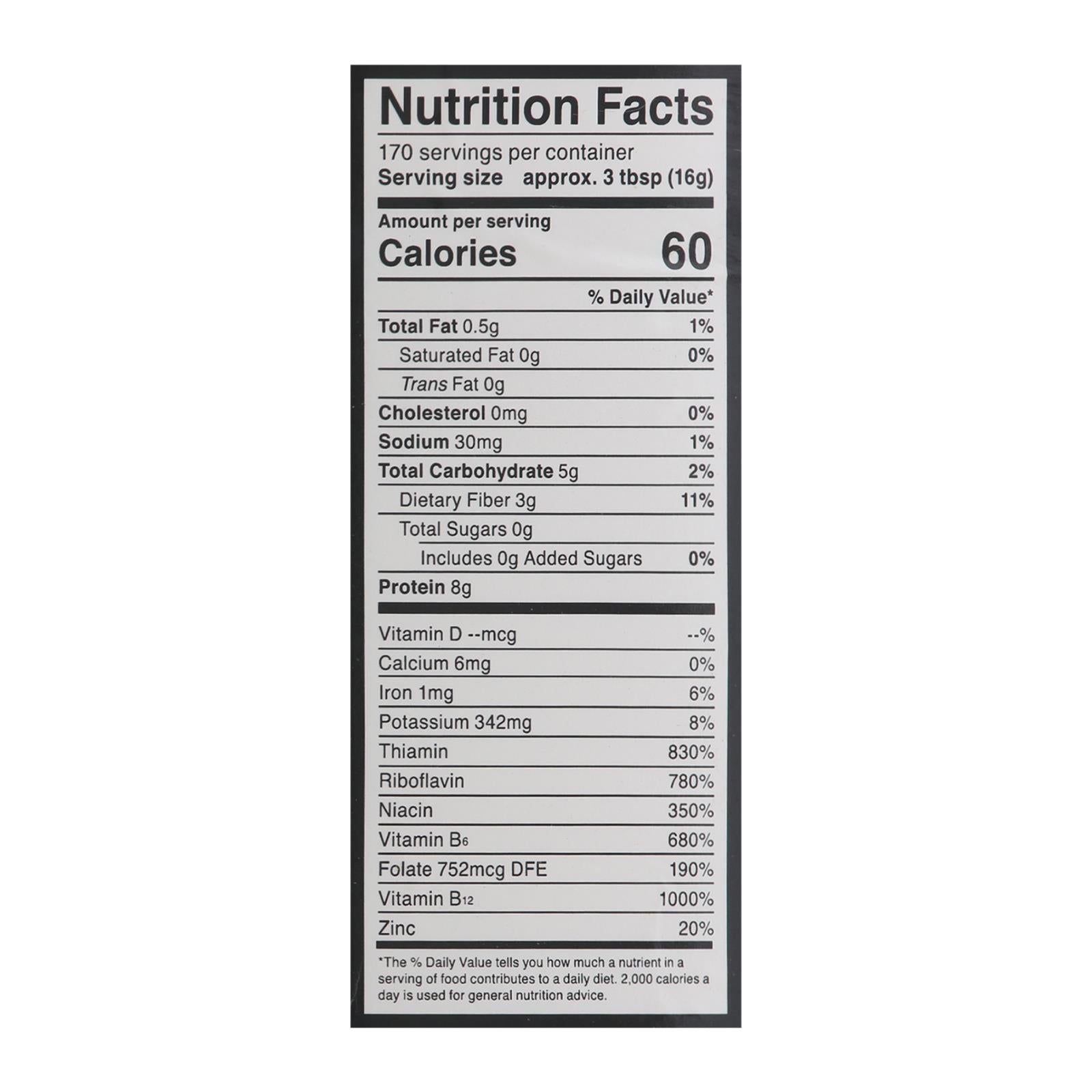 Red Star Nutritional Yeast: Enhance Your Nutrition with 6 oz of Pure Goodness