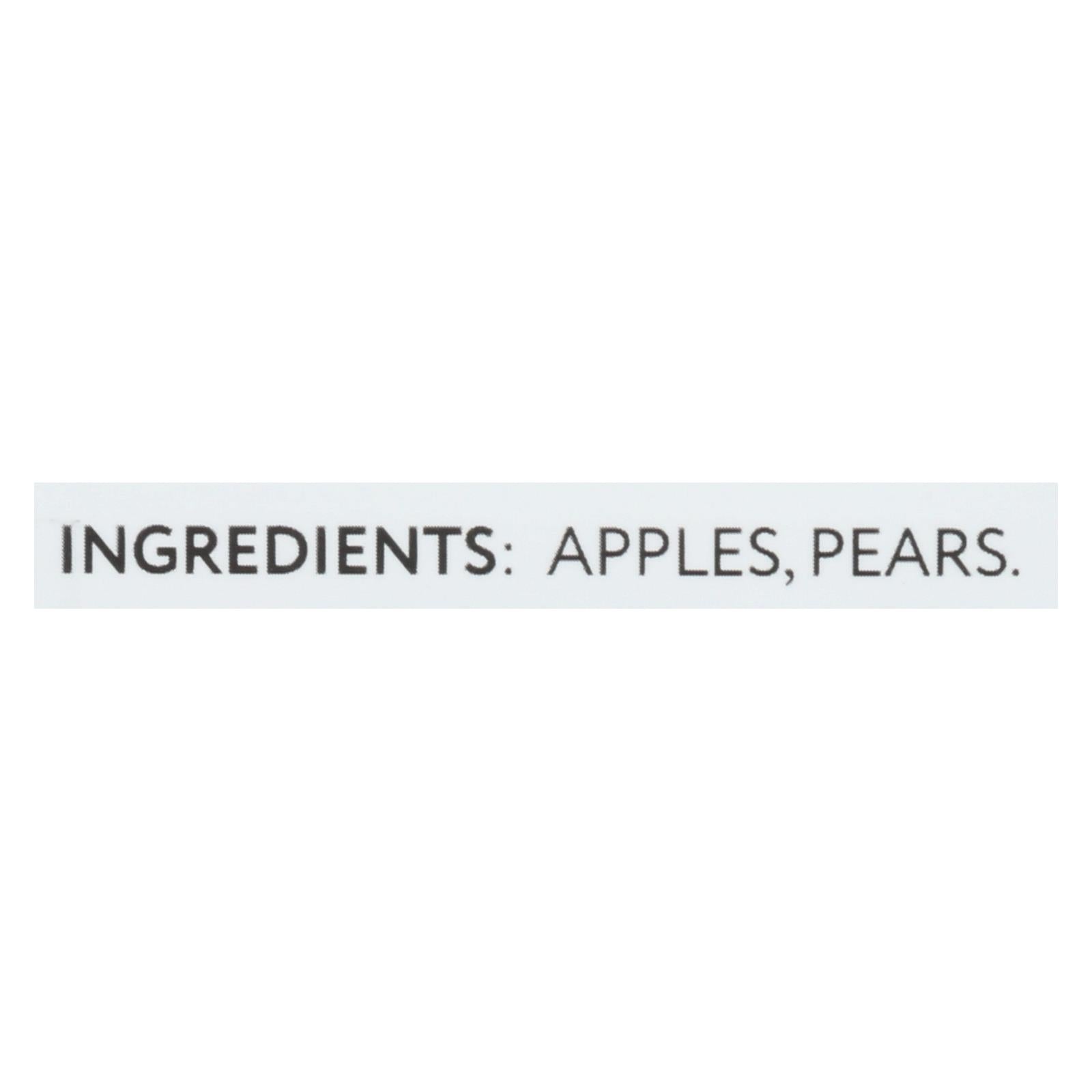 That's It Apple and Pear Fruit Bars - Case of 12 - 1.2 oz Each