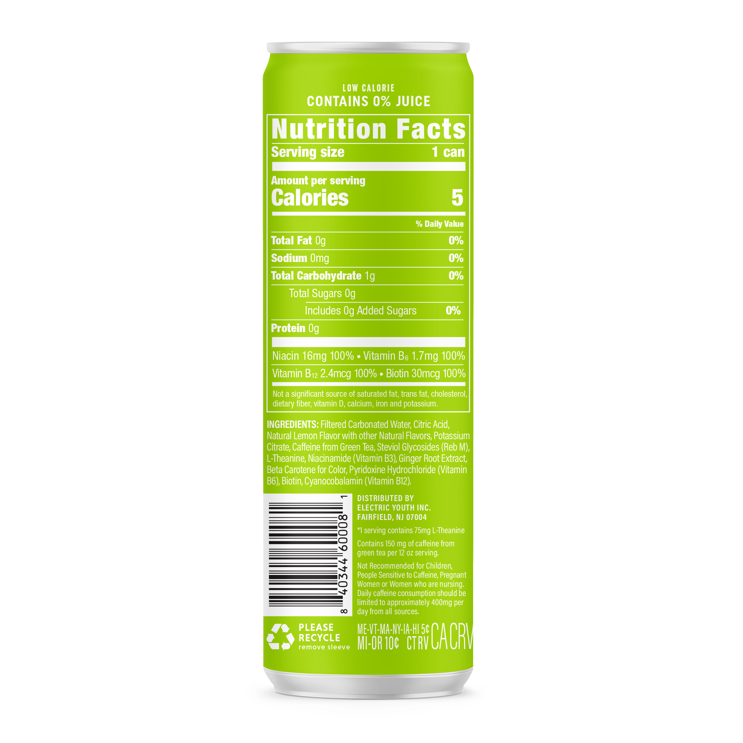 Energy Drink - Sparkling Citrus Burst