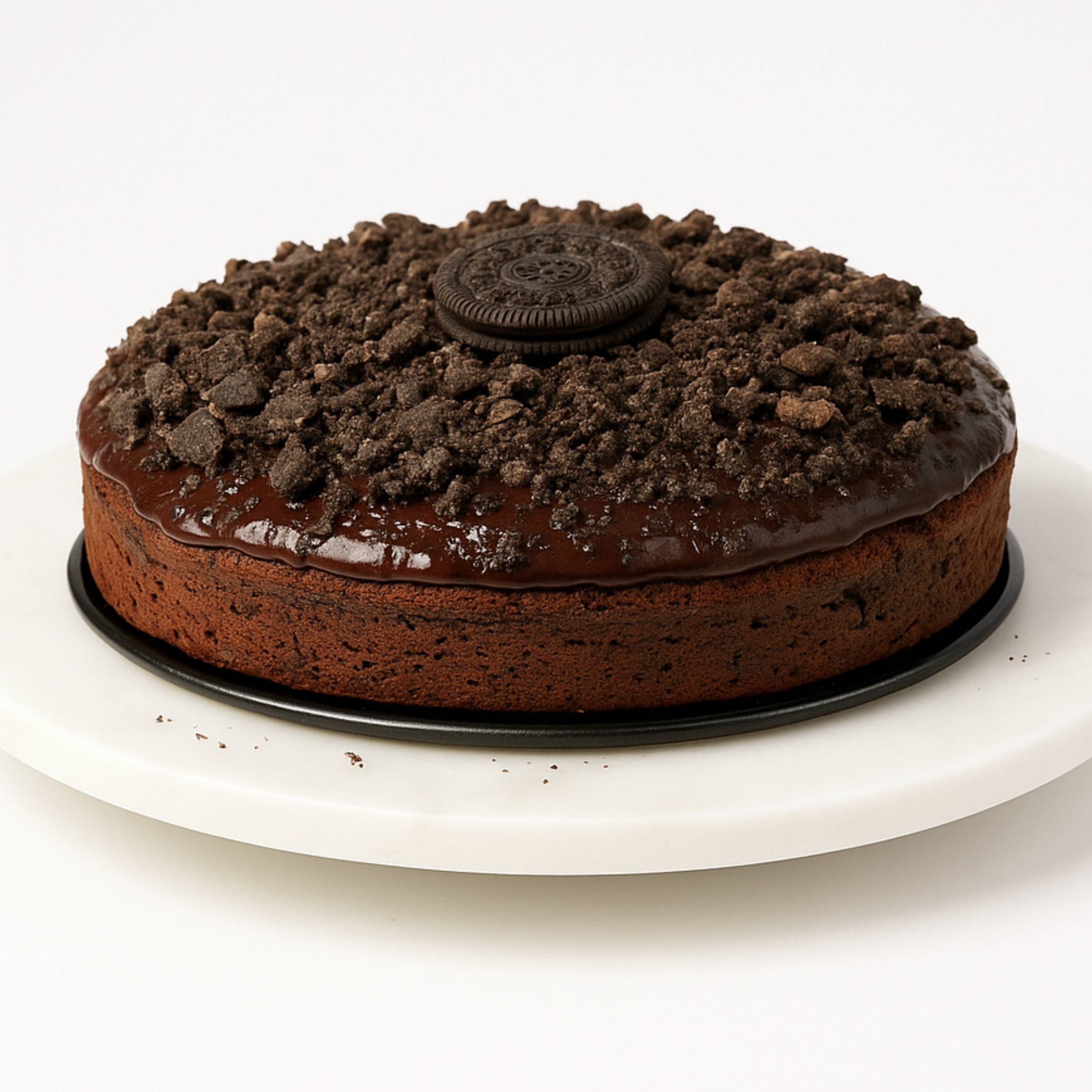 Andy Anand Deliciously Indulgent Sugar Free Cookies & Cream Cake 9" - Best Birthday Cakes Delivery From Bakery - Irresistible Cake Creation (2 lbs)