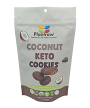 Coconut Keto Cookies (7oz) - Vegan, Organic, Gluten-Free, 0g Refined Carbs. 2.8g Net Carbs.