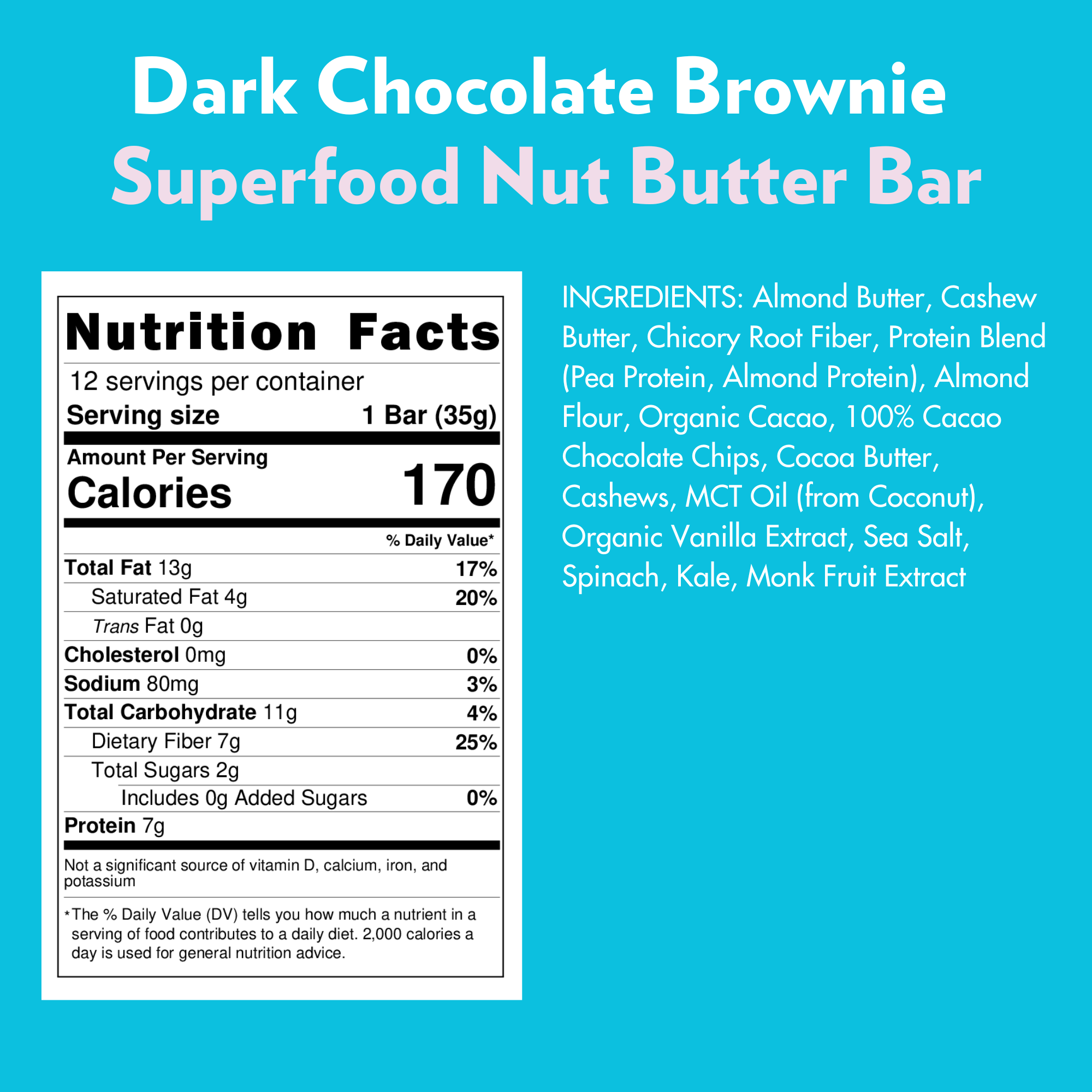 SUPERFOOD BAR BESTSELLER SAMPLER (8 Bars) UNDER 200 CALORIES