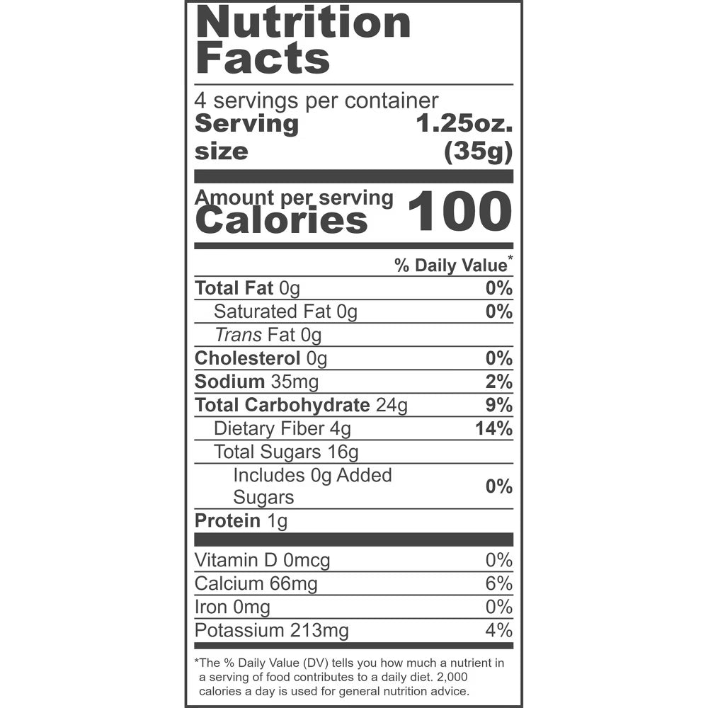 Fruit Bliss Organic Turkish Figs, Case of 6, 5 Oz Packs