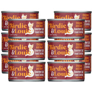 Birdie & Louie Cat Food, Chicken & Beef, 3 oz (Pack of 12) - Premium cat food.
