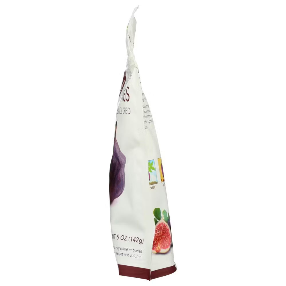 Fruit Bliss Organic Turkish Figs, Case of 6, 5 Oz Packs