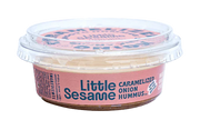 Organic Hummus with Caramelized Onions