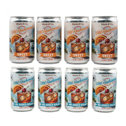 Assorted 8-pack - 4-pack of the Sweet (with sugar) &  4-pack of the No Added Sugar version - Price Includes Shipping