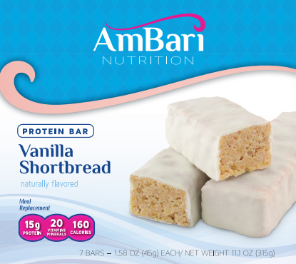 Vanilla Shortbread Bars