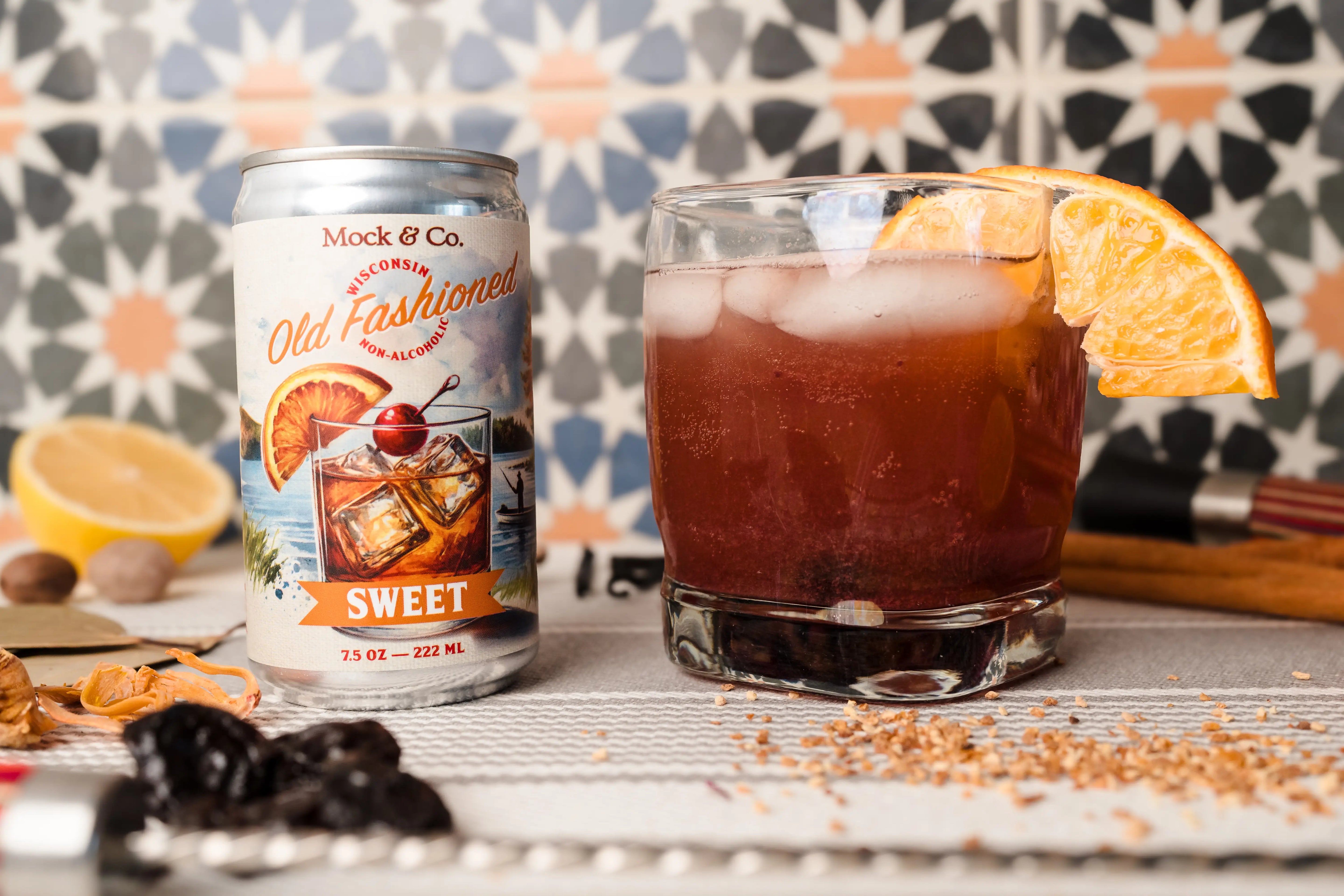 Wisconsin Old Fashioned- Sweet (Non-Alcoholic) - Price Includes Shipping