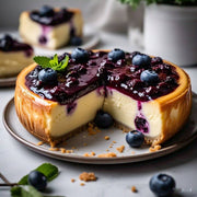 Andy Anand Deliciously Indulgent Sugar Free Blueberry Cake 9" Delicious Sugar Free Cake, Freshly baked from a bakery near you (2.6 Lbs)