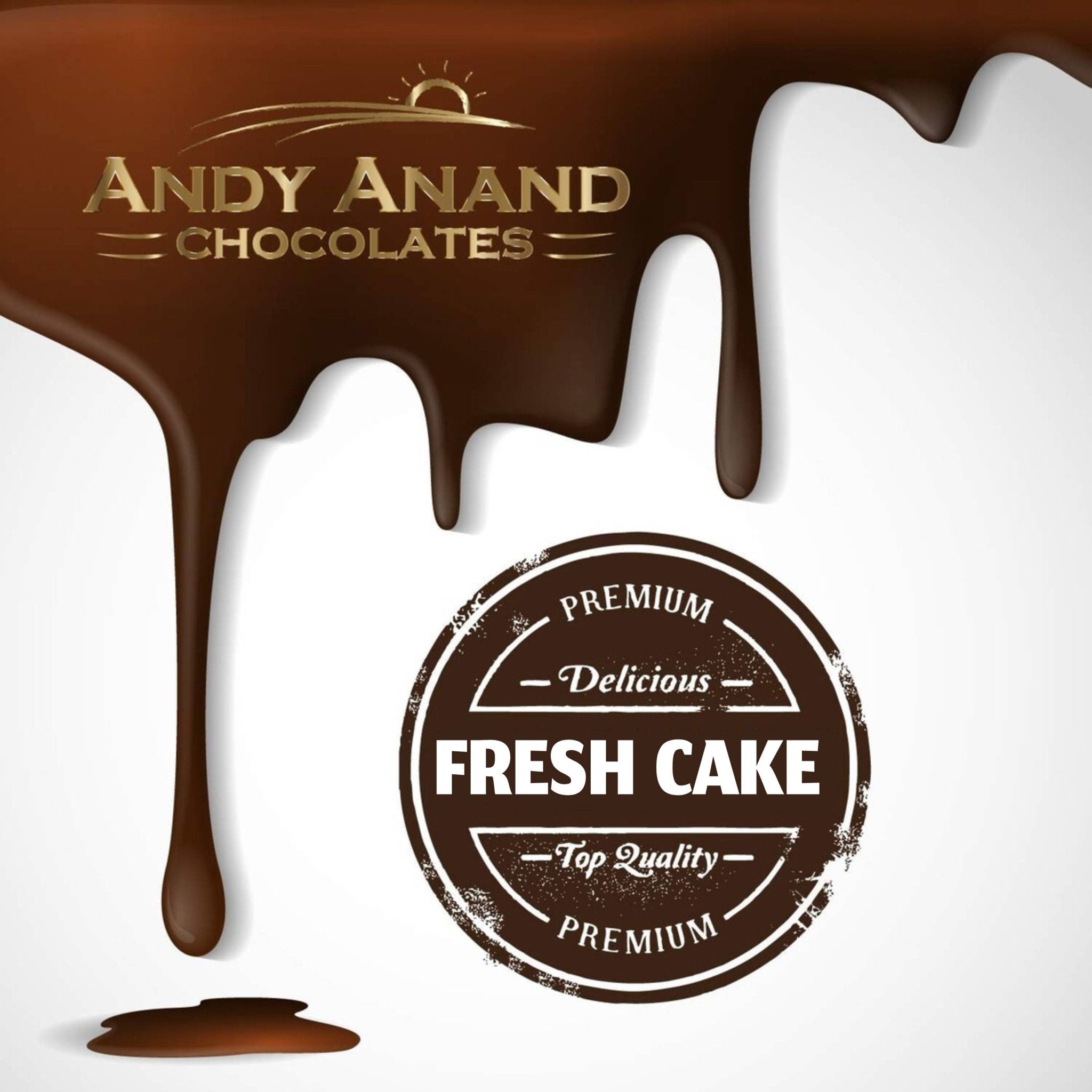 Andy Anand Sugar Free Pineapple Upside Down Cake 9" - Freshly Baked in Homemade Style Cake Recipe (2.6 lbs)
