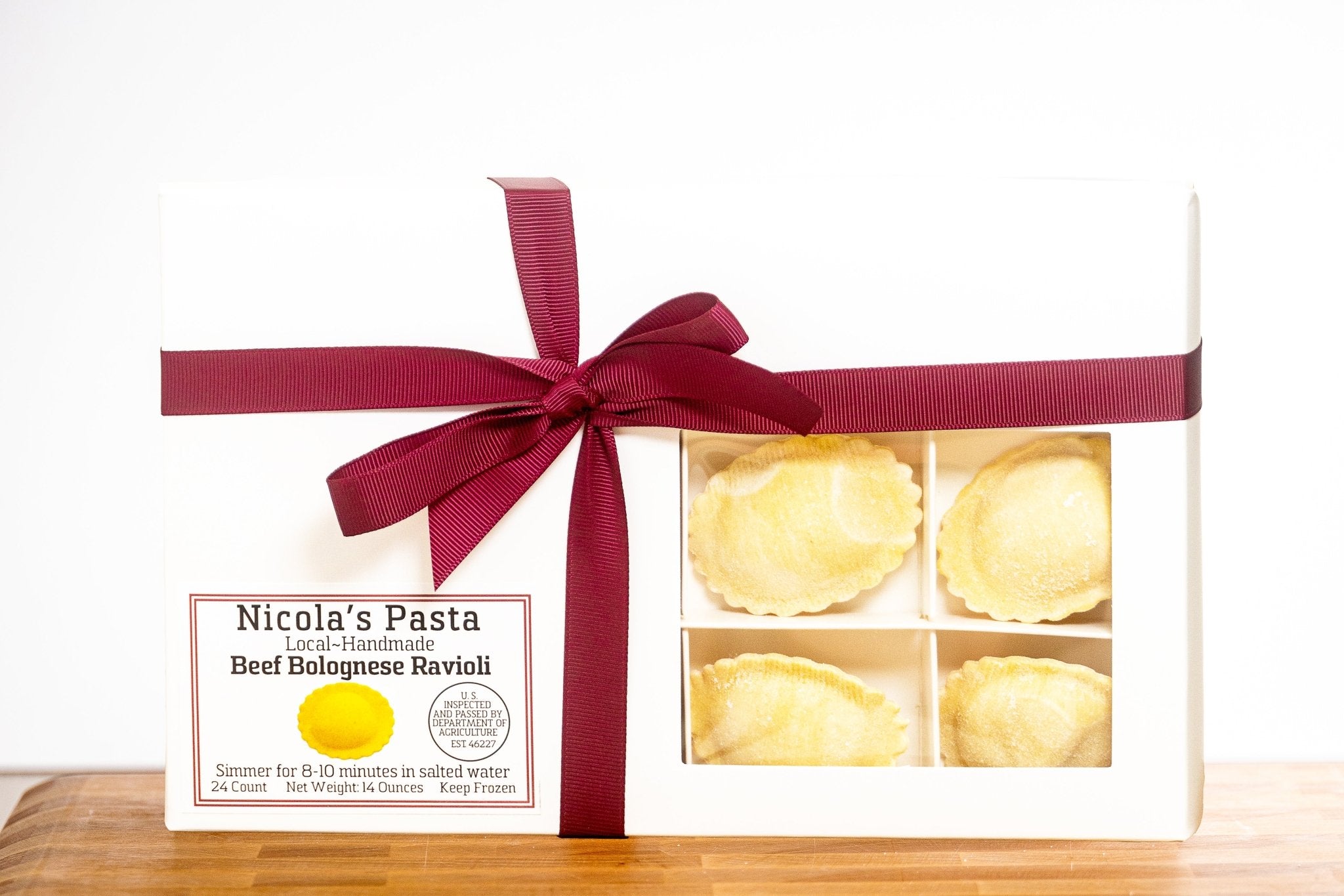 Beef & Pork Bolognese Ravioli
