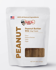 🥜 Homemade Dog Treats - Peanut Butter Stix Treat 1/2lb